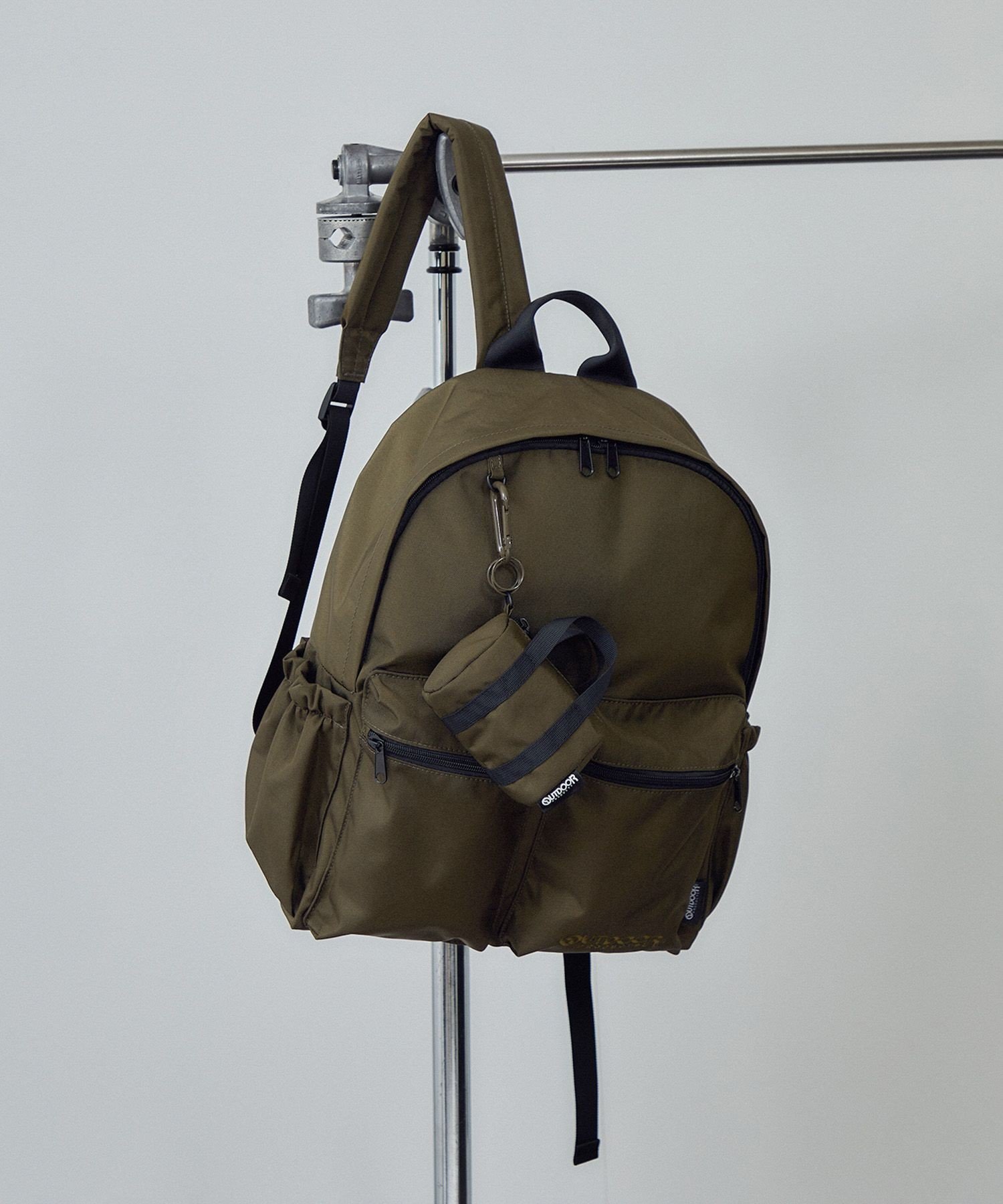 SALON adam et rope' 【OUTDOOR PRODUCTS for SALON】別注バッグパック / アウトドアプロダクツ サロン アダム エ ロペ バッグ リュック・バックパック ブラック カーキグリーン【送料無料】