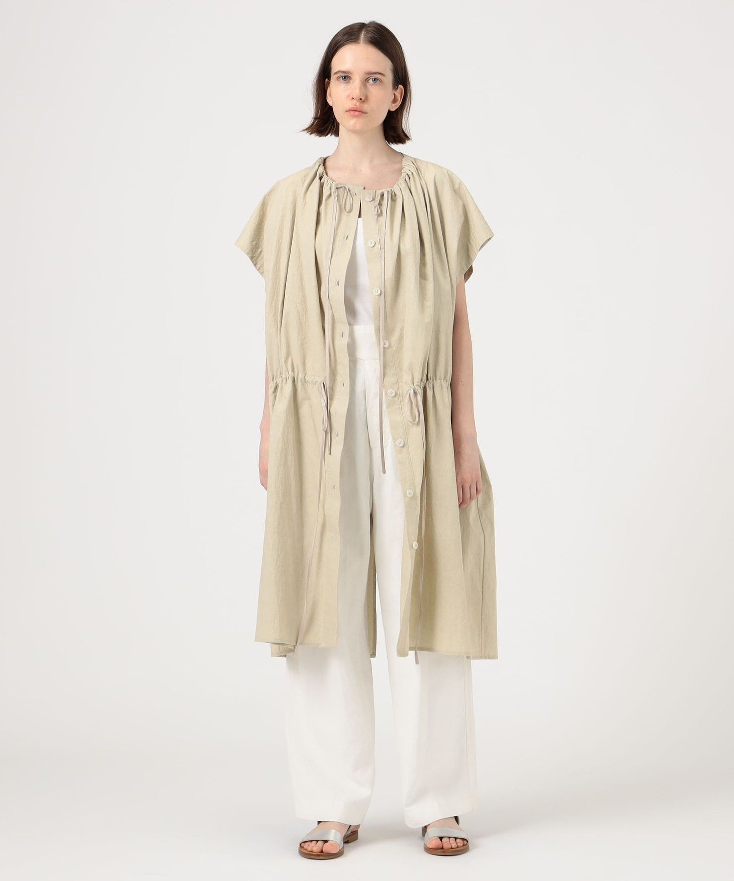 【SALE／40%OFF】TOMORROWLAND GOODS Lauren Manoogian COWL ジレ トゥモローランド トップス ベスト・ジレ ブラック【送料無料】 stylife-15205758 Rakuten Fashion サンプル画像3