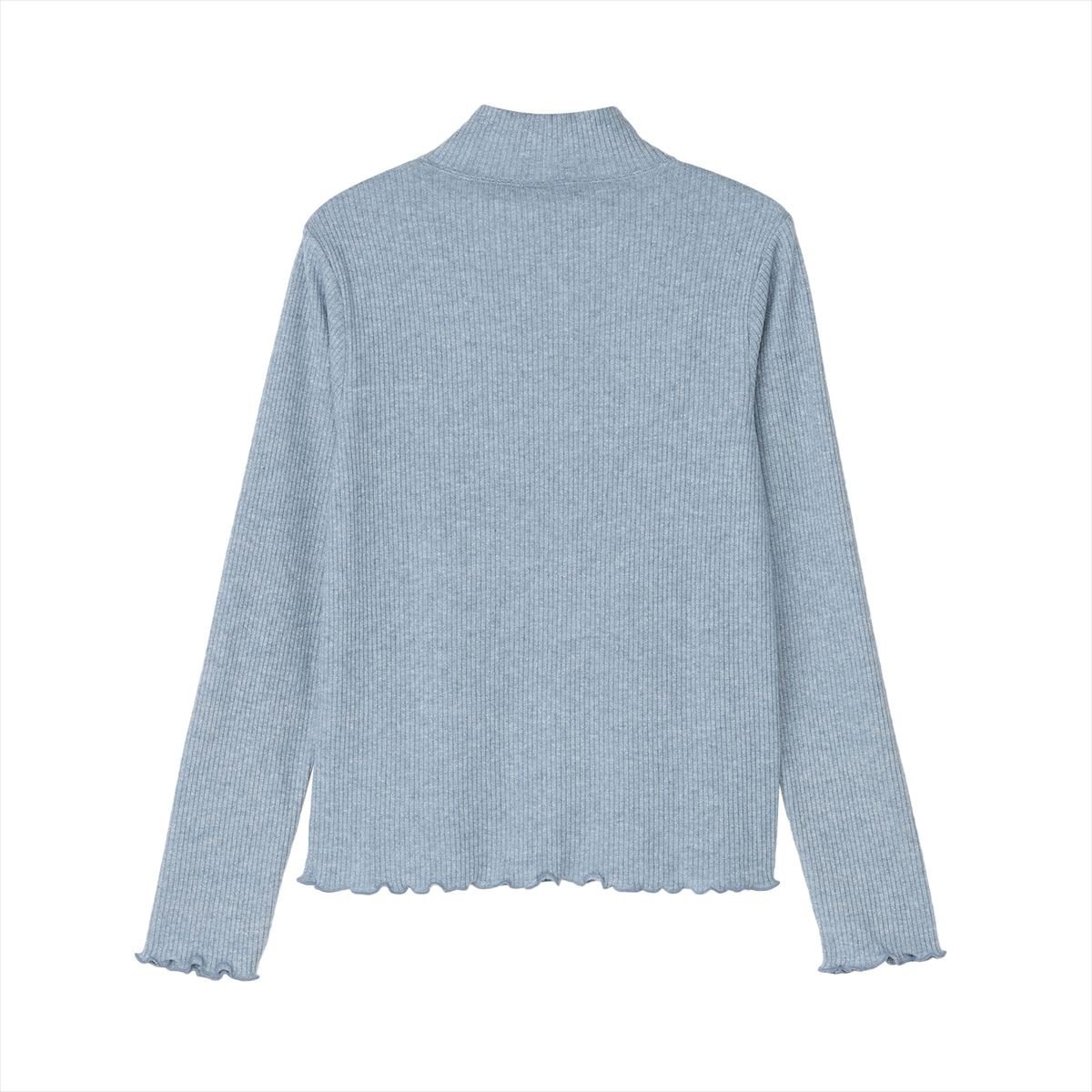 Pitta Re:) 【Pitta Re:)】 ニット ラメテレコ ハイネック プルオーバー レディース BL05J504DE10X00-10 トーキョーシャツ トップス ニット ブルー