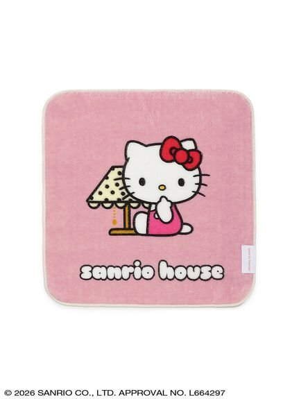 sanrio house ドットアートハンドタオル サンリオ ハウス ファッション雑貨 ハンカチ・ハンドタオル