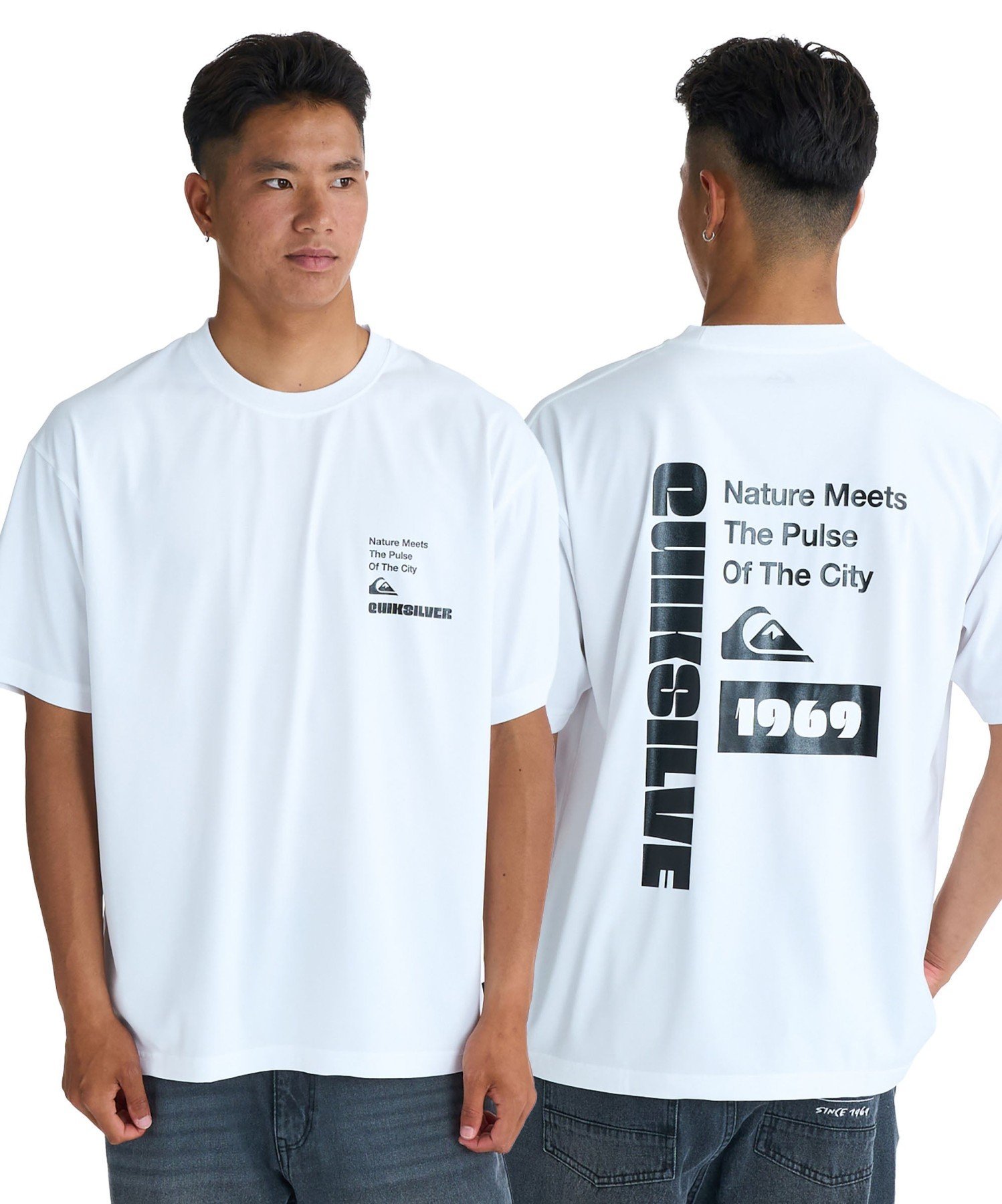 QUIKSILVER QUIKSILVER メンズ SD 1969 BOX ST 半袖Tシャツ 超速乾 【2026年春夏モデル】 クイックシルバー トップス カットソー・Tシャツ カーキグリーン ホワイト ブラック