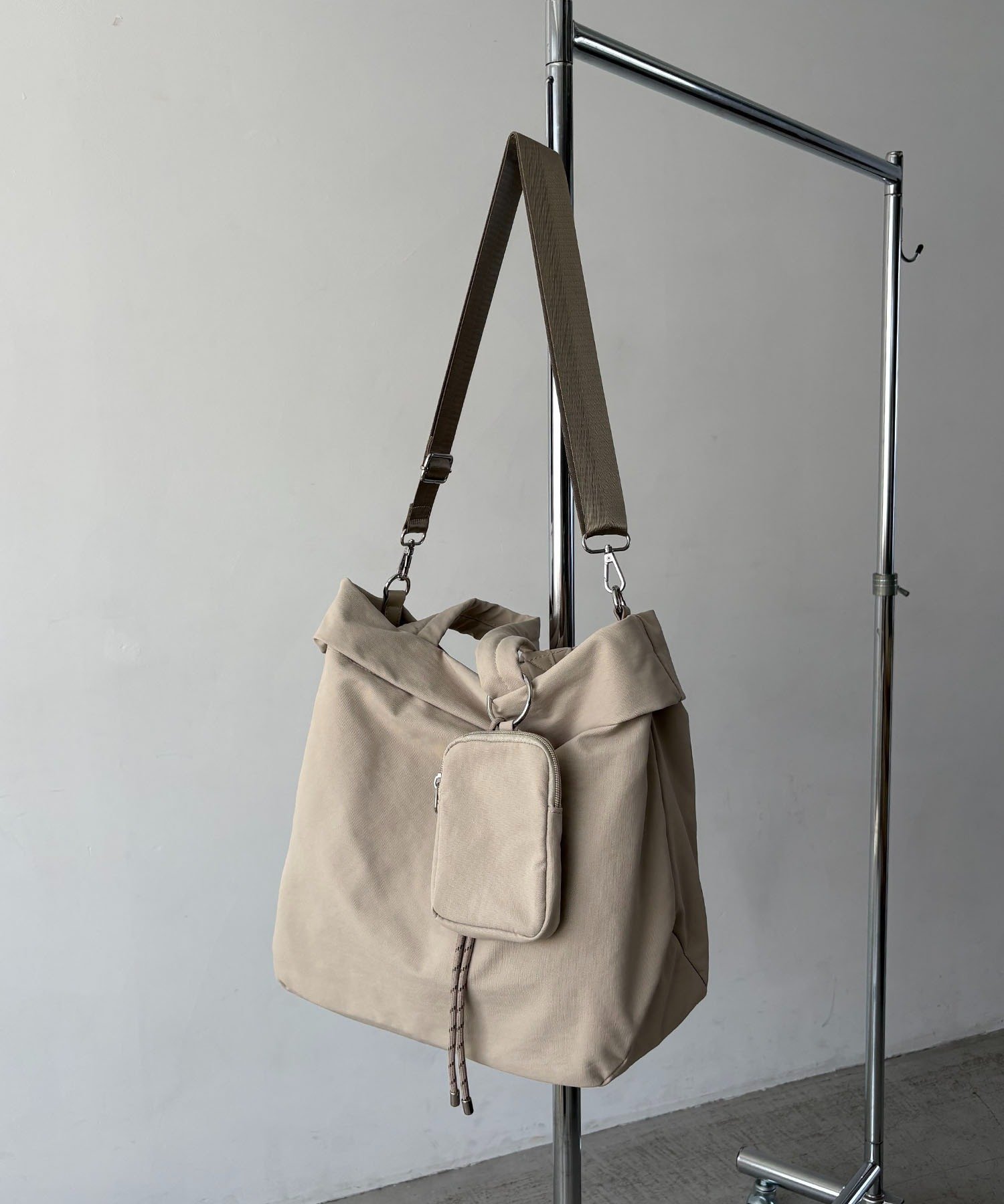 CAPRICIEUX LE'MAGE 【機能性◎/ママBAGにも】ユーティリティトートBAG カプリシュ　レマージュ バッグ トートバッグ ブラック ベージュ【送料無料】