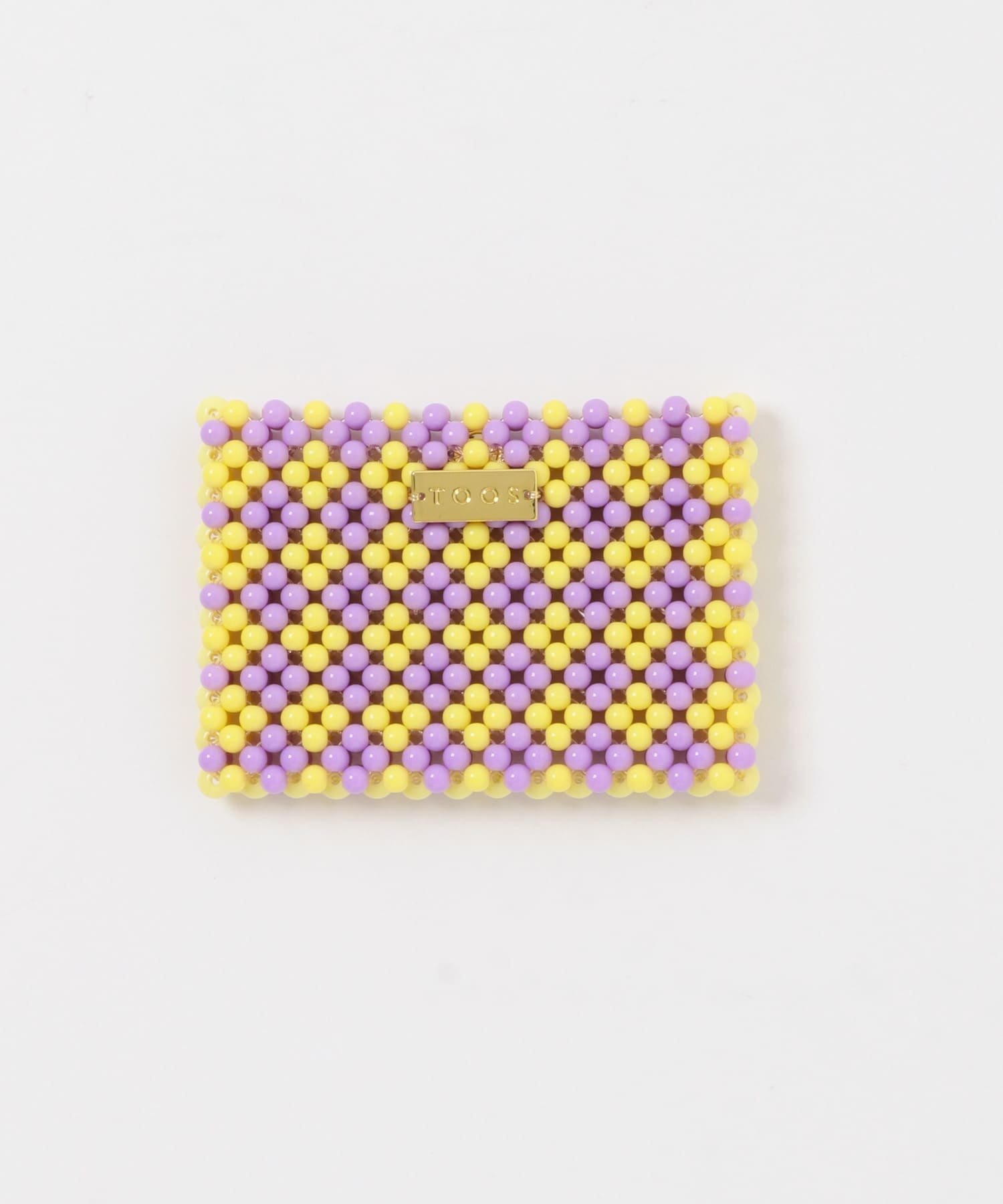 URBAN RESEARCH DOORS TOOS CARD CASE アーバンリサーチドアーズ 財布・ポーチ・ケース 名刺入れ・カードケース イエロー【送料無料】