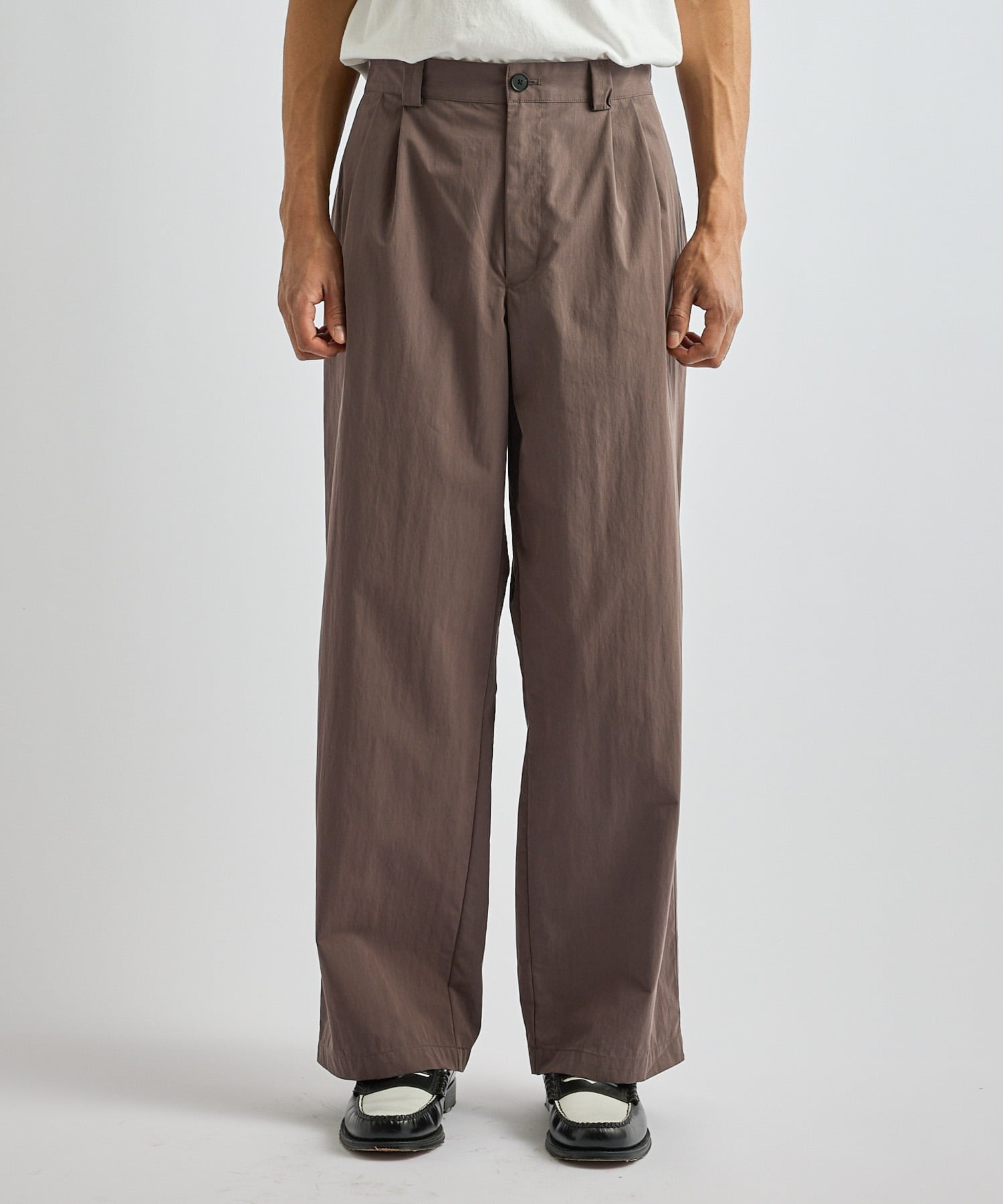 Saturdays NYC George Wide Two Tuck Pant サタデーズ　ニューヨークシティ パンツ その他のパンツ ブラック【送料無料】