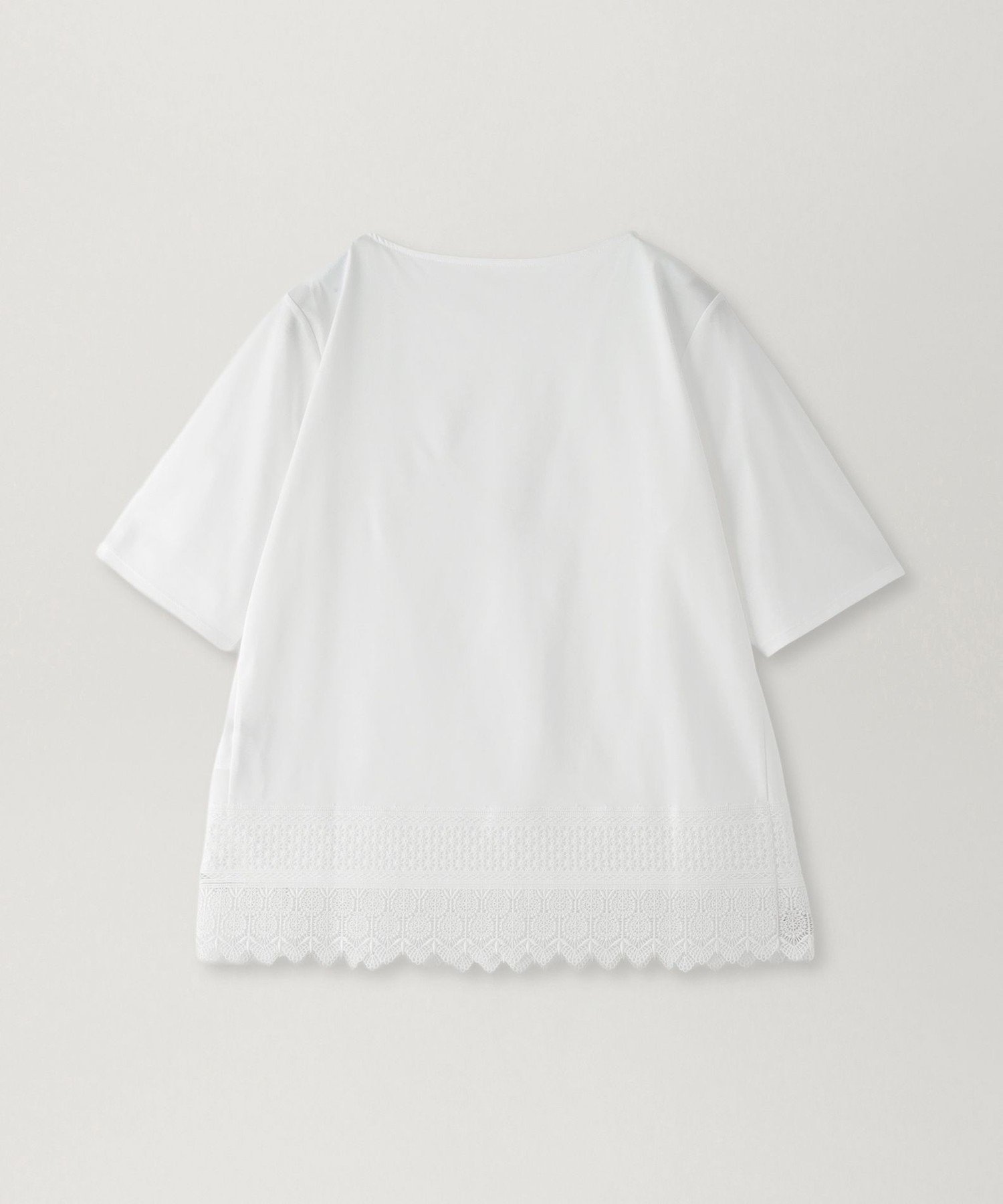TRANS WORK 【接触冷感・ウォッシャブル】プレミアム天竺カットソー トランスワーク トップス カットソー・Tシャツ ブラック ホワイト