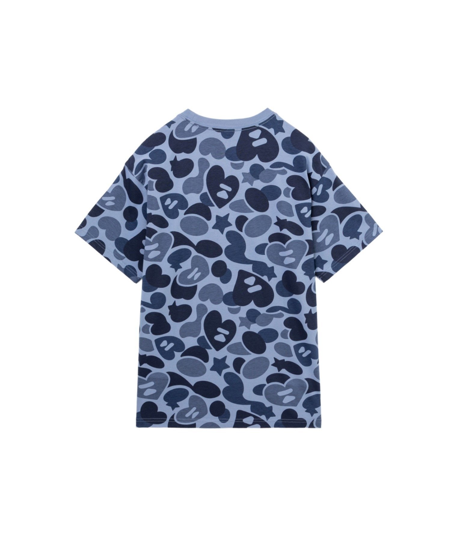 APEE PATTERN PRINTED TEE #4 ア ベイシング エイプ トップス カットソー・Tシャツ ピンク ブルー