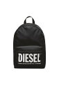 【SALE／40%OFF】DIESEL キッズ バックパック ロゴ ディーゼル バッグ リュック・バックパック ブラック レッド【送料無料】