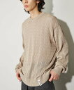 【SALE/30%OFF】CITEN <CITEN>エッセンシャルケーブルニット シテン トップス ニット ブラック ホワイト ブルー【送料無料】