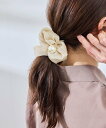 【SALE/20%OFF】ROPE' PICNIC PASSAGE ビッグパールシャイニーシュシュ ロペピクニック ヘアアクセサリー ヘアゴム ベージュ