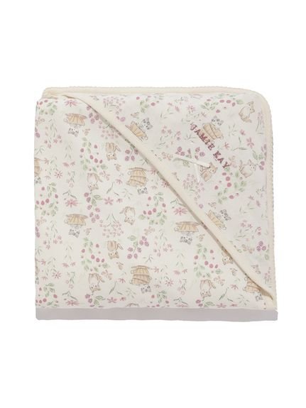 JAMIE KAY リボン付きブランケット ジェイミーケイ マタニティウェア・ベビー用品 その他のベビーグッズ ピンク【送料無料】