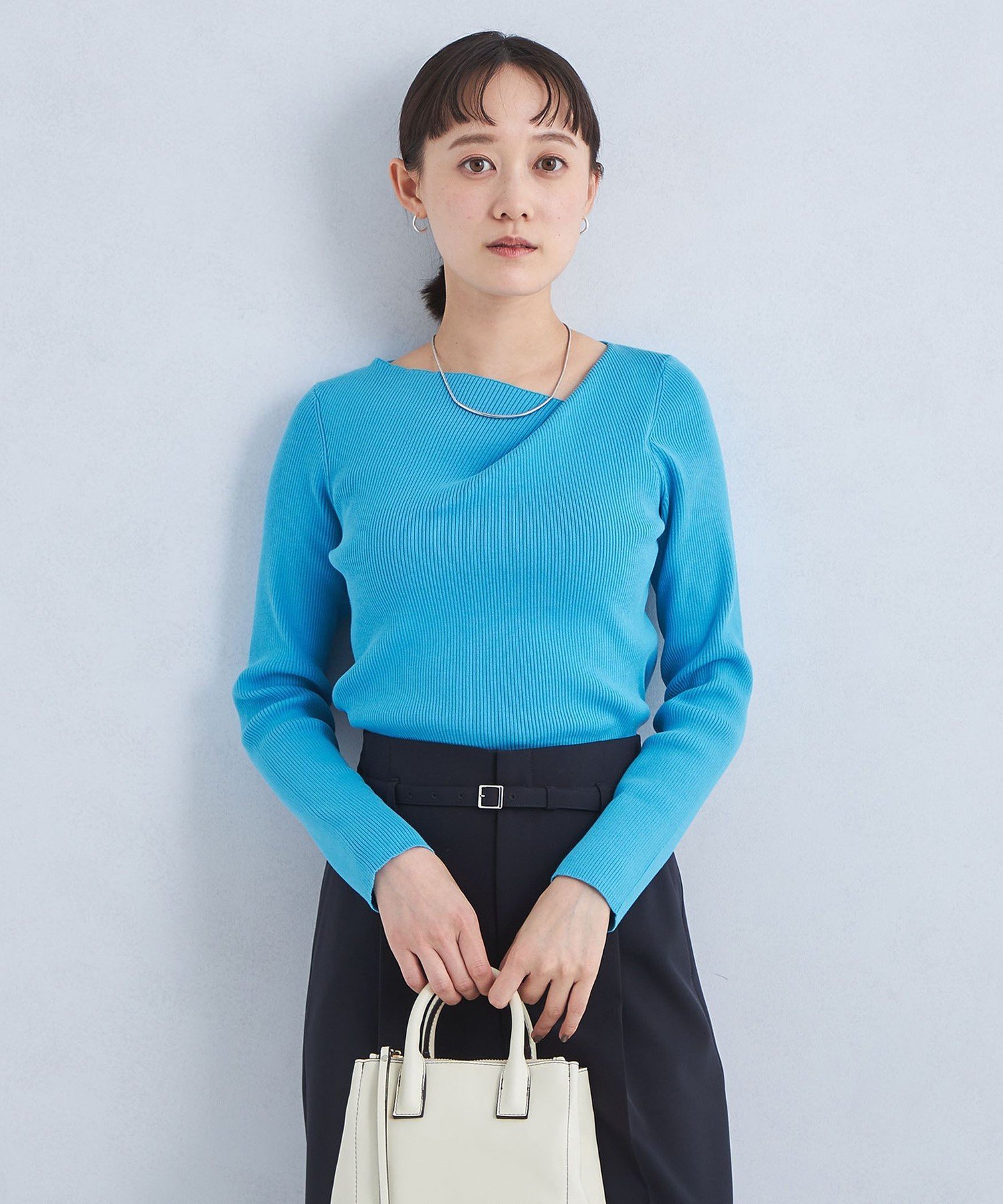 【新品】ユナイテッドアローズ 襟付き リブニット ネイビー FREE 楽天市場】襟付き ニット（ブランドユナイテッドアローズ