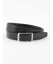 Aquascutum MEN サフィアーノ 定番ベルト アクアスキュータム ファッション雑貨 ベルト ブラウン ブラック【送料無料】