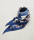 【SALE/19%OFF】NEWYORKER WOMEN ニューヨーカータータン 菱形スカーフ ニューヨーカー ファッション雑貨 スカーフ・バンダナ ネイビー【...
