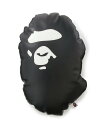 A BATHING APE APE HEAD CUSHION ア ベイシング エイプ インテリア・生活雑貨 クッション・クッションカバー ブラック【送料無料】