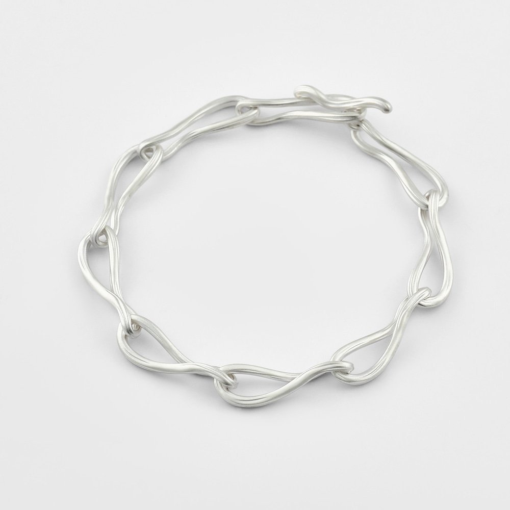 agete シルバーブレスレット アガット アクセサリー・腕時計 ブレスレット・バングル シルバー【送料無料】