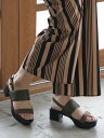 【SALE/46%OFF】MODE ET JACOMO mode et jacomo/厚底ダブルベルトサンダル モード・エ・ジャコモ×イング シューズ・靴 サン...