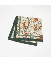 【SALE/30%OFF】qualite 【Tapis Noir】クラシカルスカーフ カリテ ファッション雑貨 スカーフ・バンダナ ベージュ グリーン【送料無料...