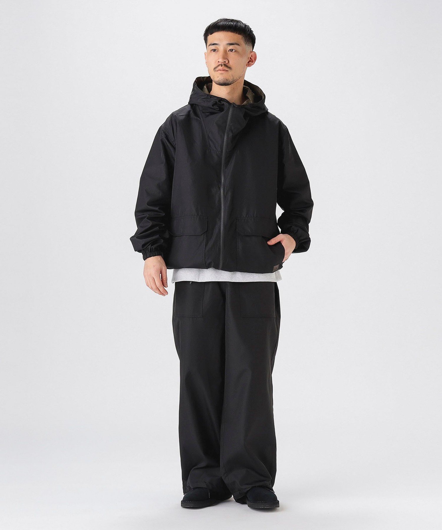 【SALE／30%OFF】B:MING by BEAMS TAION / Non down Reversible Pants ビーミング ライフストア バイ ビームス パンツ その他のパンツ カーキグリーン ブラック【送料無料】