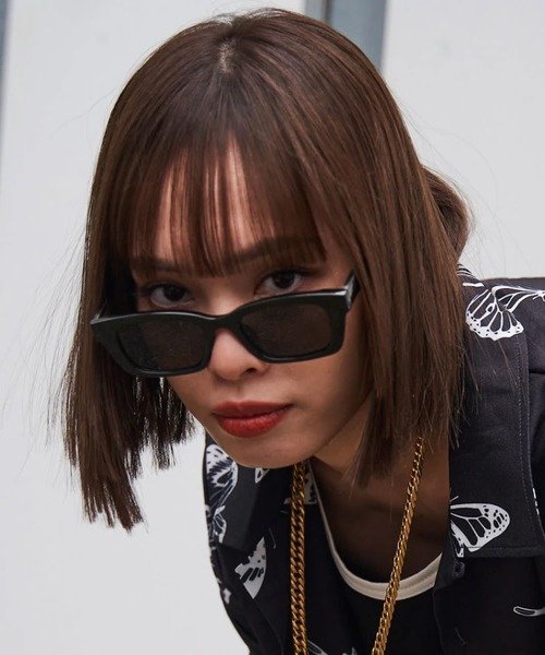GA CLEAR-NUANCE SUNGLASSES ジャックローズ ファッション雑貨 サングラス グレー ベージュ