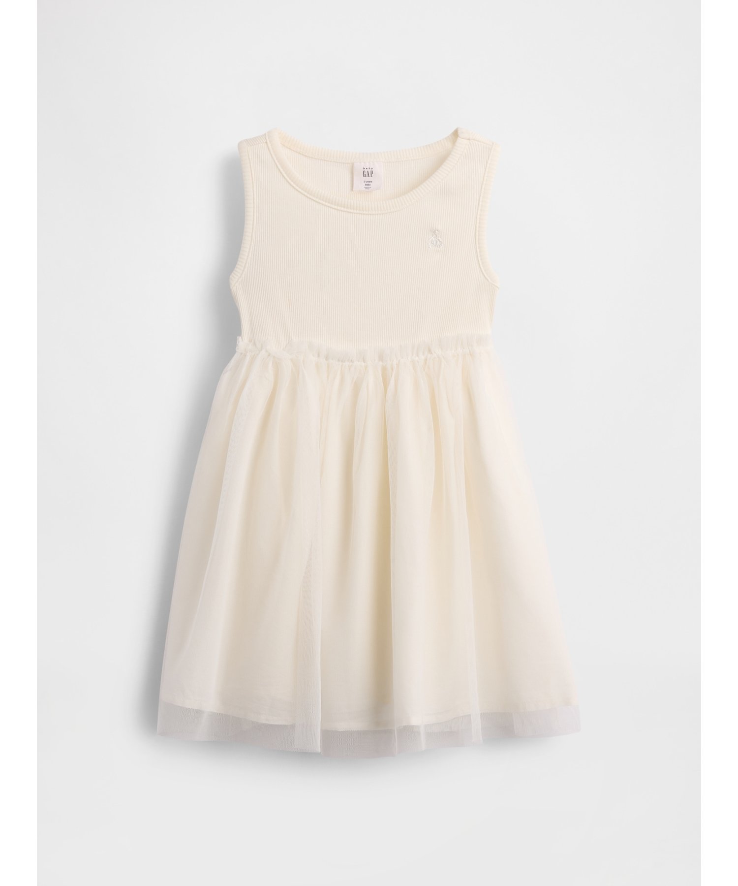 【SALE／40%OFF】GAP (K)babyGap チュールワンピース ギャップ ワンピース・ドレス ワンピース パープル ホワイトのサムネイル