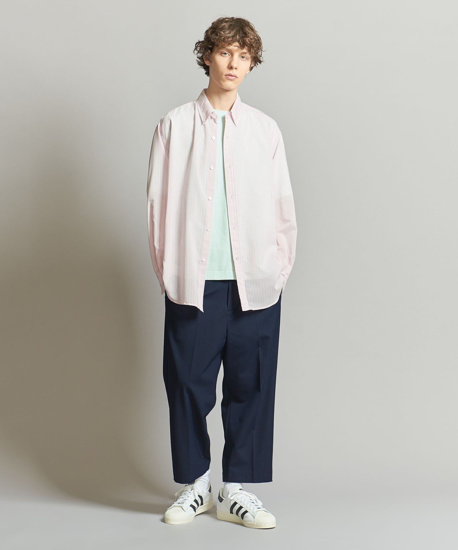 【SALE／60%OFF】California General Store ＜CGS.＞ スケート テーパード クロップド トラウザーズ ユナイテッドアローズ アウトレット パンツ スラックス・ドレスパンツ ネイビー ブラック【送料無料】