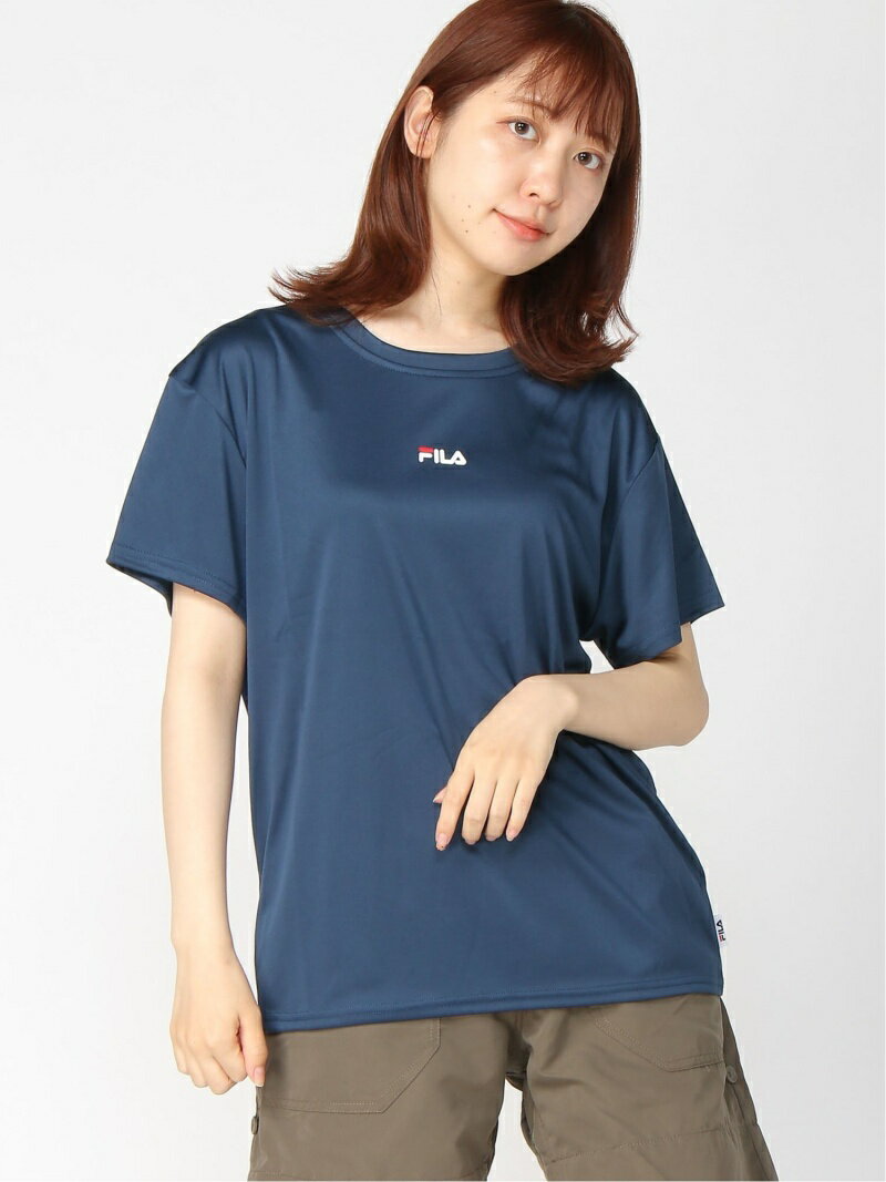 【SALE／57%OFF】FILA FILA/(W)ロゴ捺染Tシャツ ニッキー スポーツ/水着 水着 ブラック ネイビー ホワイト