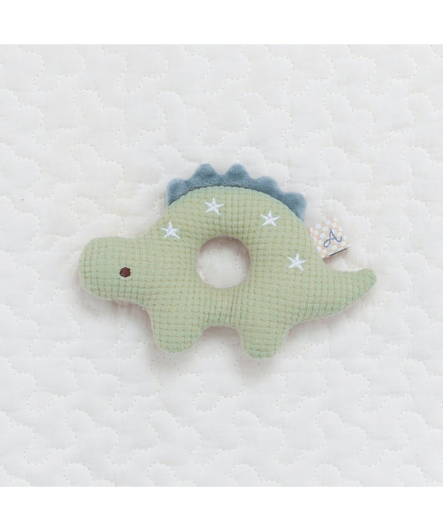 apres les cours きょうりゅうラトル エフオーオンラインストア マタニティウェア・ベビー用品 その他のベビーグッズ グリーン