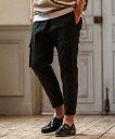 CAMBIO mp13089- Stretch Twill Tapered Cargo Pants カーゴパンツ カンビオ パンツ その他のパンツ グリーン ブ...
