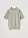 JOHN SMEDLEY 半袖コットンニットプルオーバー | NELL | 30G MODERN FIT ジョンスメドレー トップス ニット【送料無料】