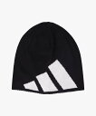 【SALE/30%OFF】adidas adidas 3BAR JACQUARD BEANIE / アディダス オーバーライド 帽子 ニット帽・ビーニー ブラウン ブラック