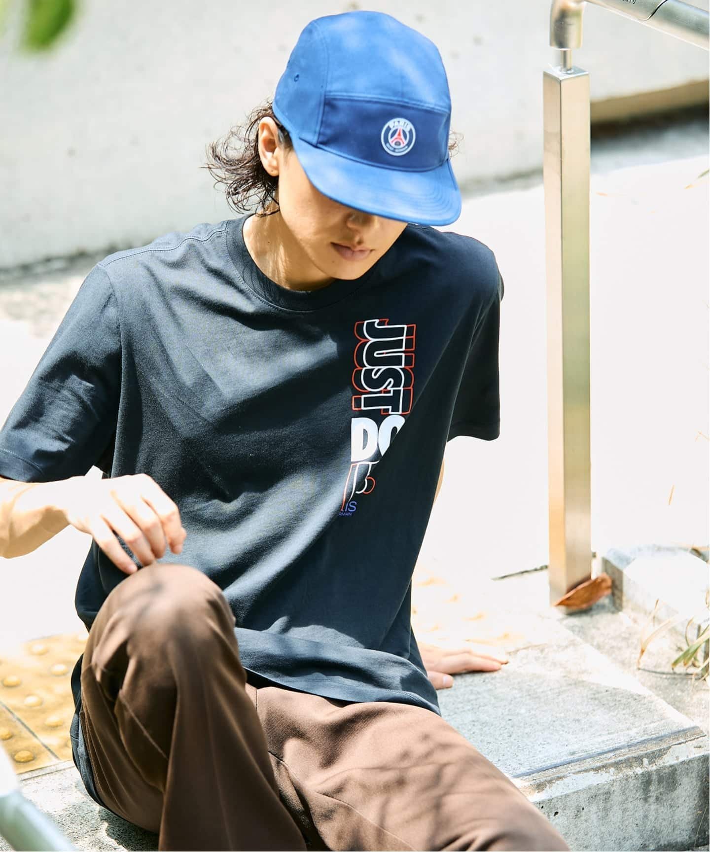 Paris Saint-Germain 【NIKE / ナイキ】PSG M NK JDI TEE HQ8330- 010 エディフィス トップス カットソー・Tシャツ ブラック【送料無料】