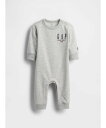 GAP (K)30th アニバーサリー GAPロゴ カバーオール(ベビー) ギャップ マタニティウェア・ベビー用品 ロンパース・カバーオール グレー ホワイト【送料無料】