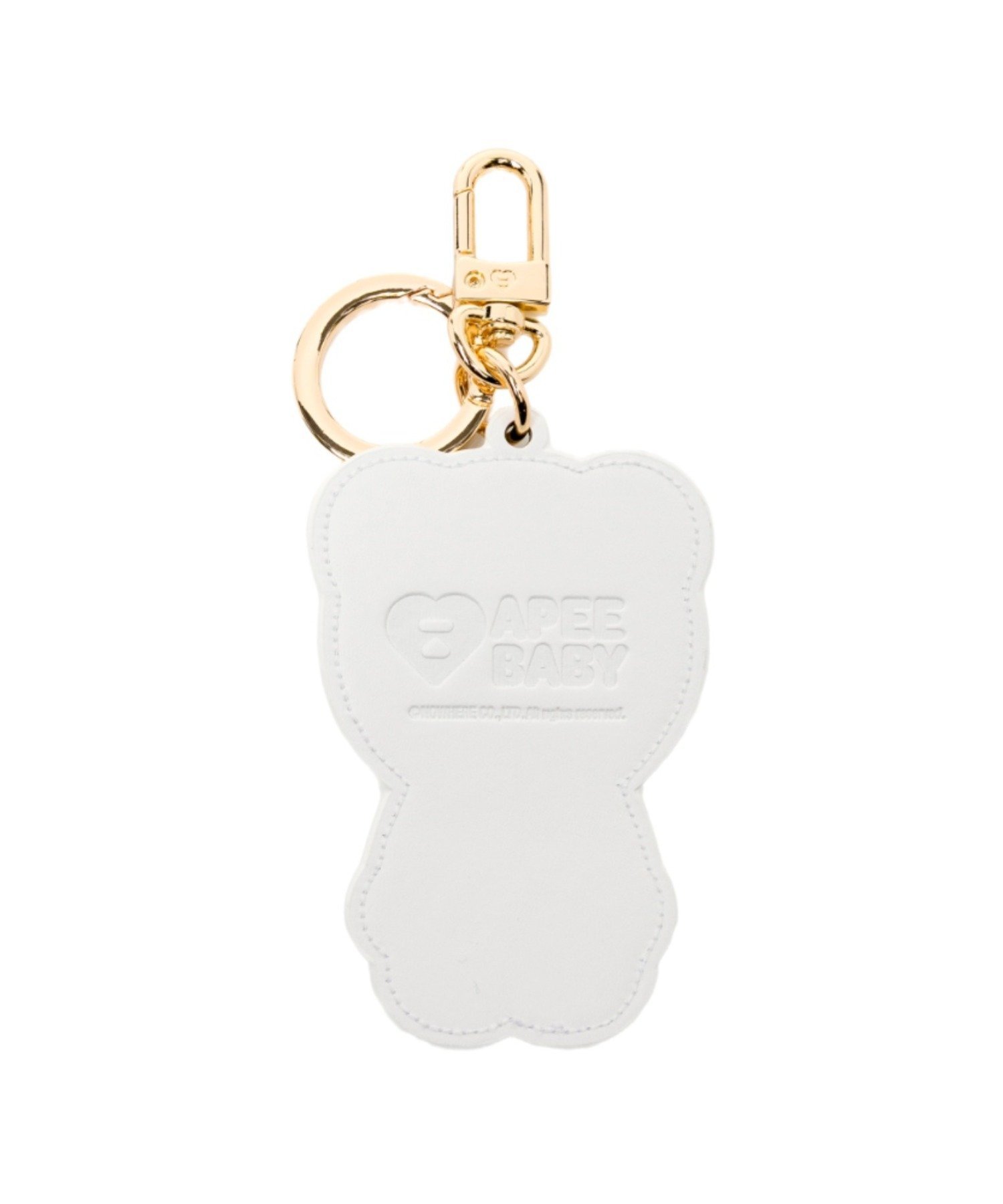A BATHING APE MILO PD TOOTHBRUSH KEYCHAINS #1 ア ベイシング エイプ ファッション雑貨 チャーム・キーチェーン ホワイト