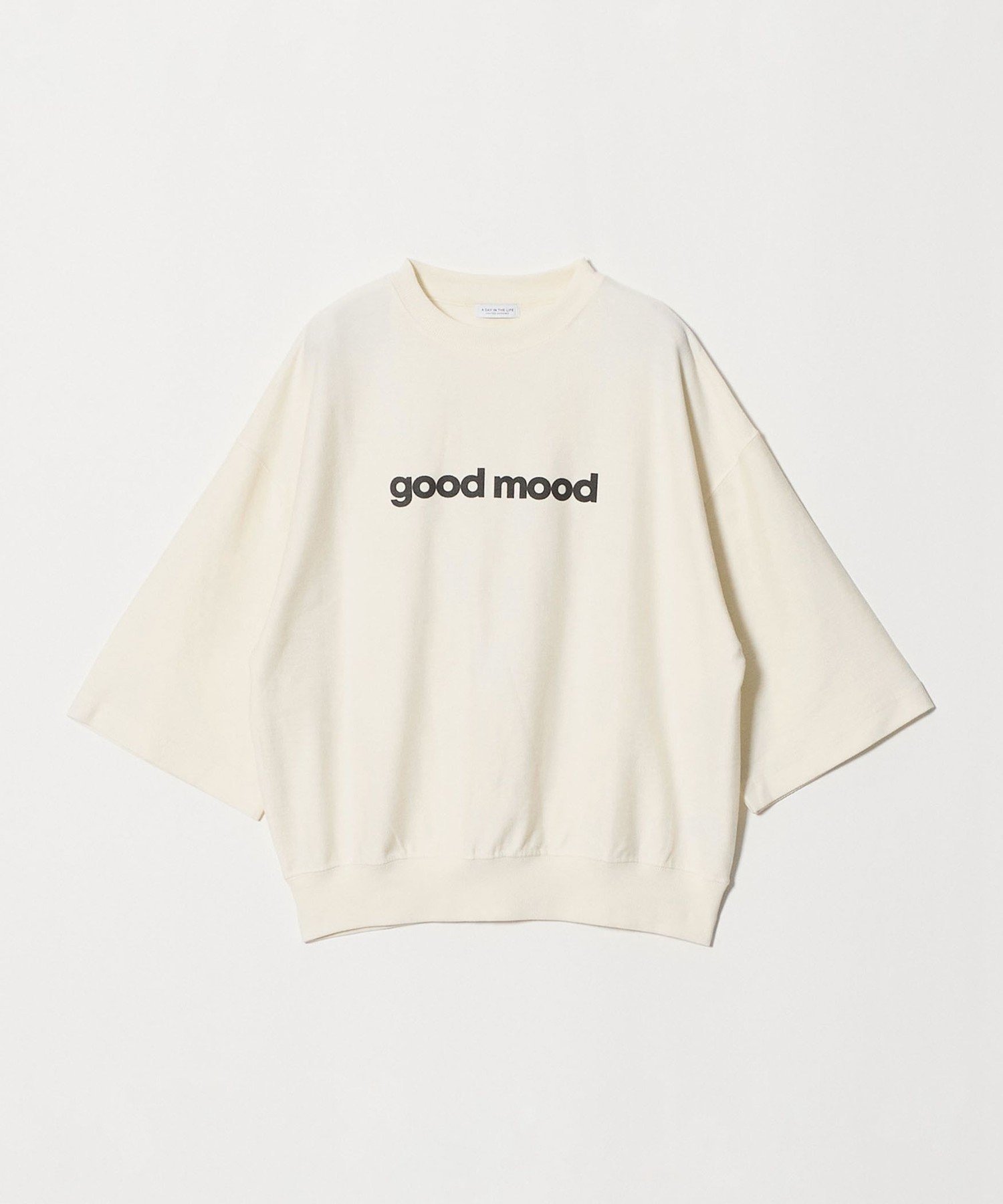 裏毛プリントプルオーバー 7分袖 ＜A DAY IN THE LIFE＞ ユナイテッドアローズ アウトレット トップス カットソー・Tシャツ ホワイト ネイビー
