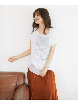【SALE/55%OFF】Rewde サーフプリント3DTシャツ(1R15-L511008) ルゥデ カットソー Tシャツ ブラック ホワイト