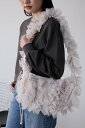 AZUL BY MOUSSY チュールフリルショルダーバッグ アズールバイマウジー バッグ その他のバッグ グレー【送料無料】(4)