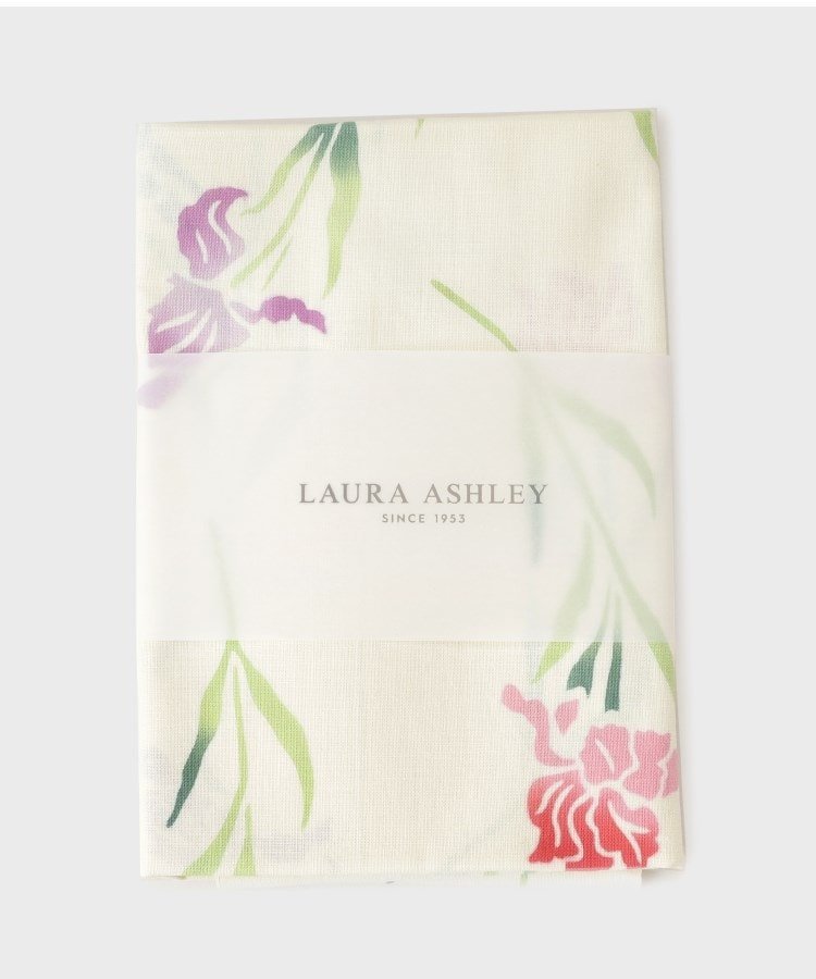 【SALE／5%OFF】LAURA ASHLEY HOME 【日本製/ギフトにおすすめ!】ホーリングアイリス柄 注染手ぬぐい ローラ アシュレイ 食器・調理器具・キッチン用品 その他の食器・調理器具・キッチン用品 イエロー ブルー stylife-15083175 Rakuten Fashion サンプル画像2