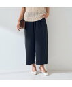Rouge vif la cle 【ロングセラー】NEW イージー ワイドパンツ ルージュ・ヴィフ ラクレ パンツ その他のパンツ ネイビー ホワイト ブラック...