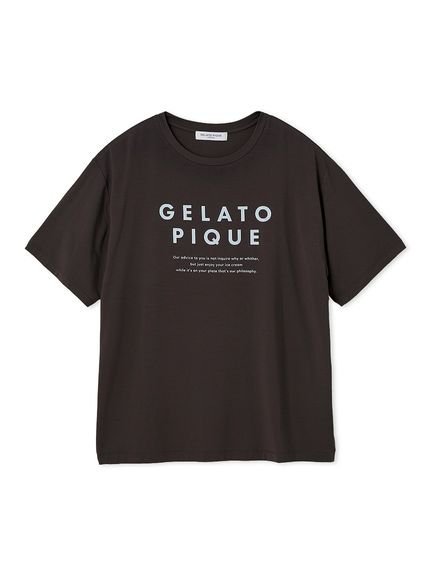 【SALE／30%OFF】gelato pique 【HOMME】【接触冷感】COOLレーヨンロゴTシャツ ジェラートピケ トップス カットソー・Tシャツのサムネイル