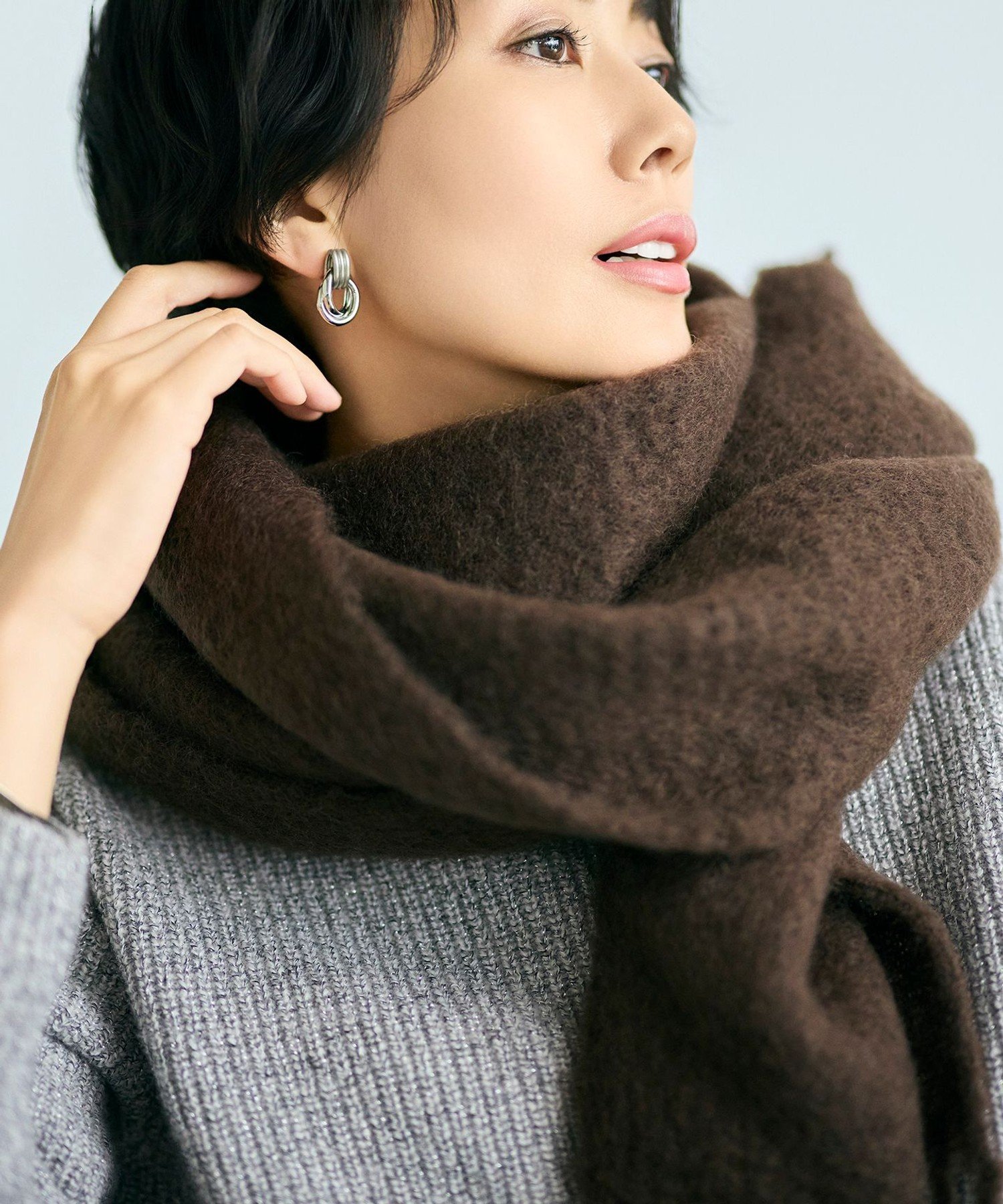 自由区 【カタログ掲載】フラッフィー マフラー ジユウク ファッション雑貨 マフラー・ストール・ネッ..