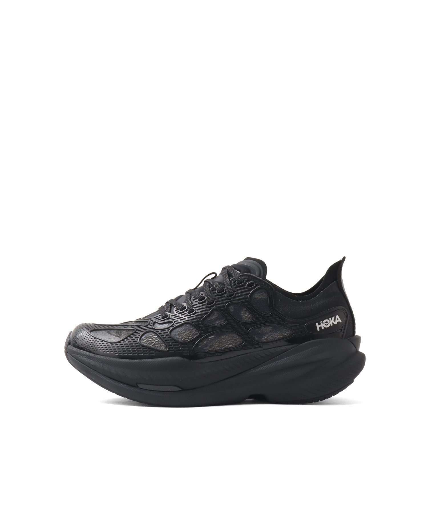 HOKA HOKA MACH CAGED BLACK / MIDNIGHT BLUE アトモス シューズ・靴 スニーカー ブラック【送料無料】