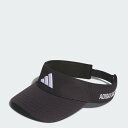 adidas 【公式】アディダス adidas 【ゴルフ】サイドロゴ バイザー アディダス 帽子 キャップ ブラック