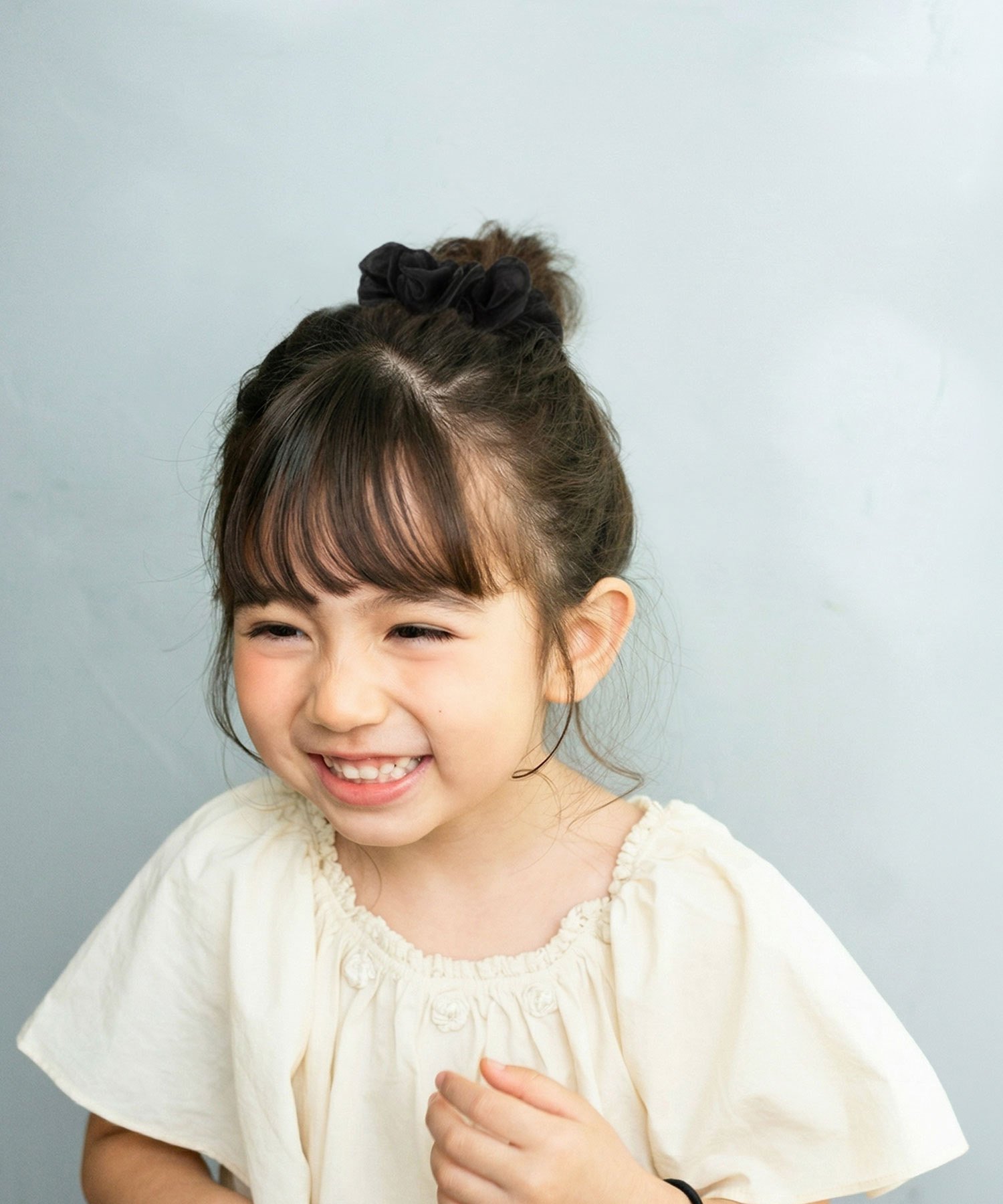 Rora Rora ハートシフォン シュシュ ローラ ヘアアクセサリー ヘアゴム