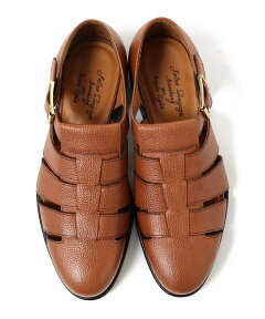 Buckle Sandals 51-32-0131-232: Dark Brown Buckle Sandals 51-32-0131-232: Dark Brown