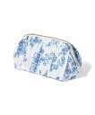 【SALE/9%OFF】Francfranc クラシックフラワー ワイヤーポーチ フランフラン 財布・ポーチ・ケース ポーチ ネイビー