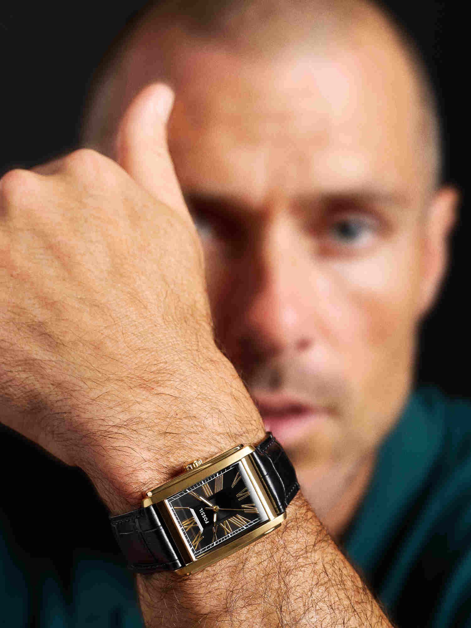 FOSSIL フォッシル 腕時計 メンズ アナログ レザー FS6091 フォッシル アクセサリー・腕時計 腕時計【送料無料】