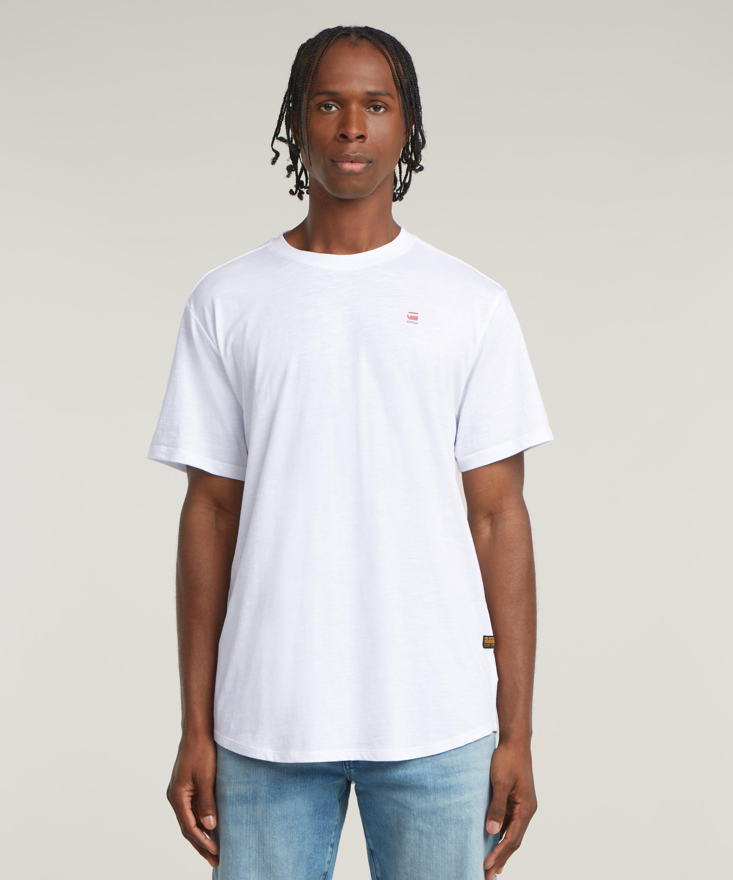 【公式ショップ】LASH BACK GRAPHIC T-SHIRT/バックグラフィックTシャツ ジースターロゥ トップス カットソー・Tシャツ ホワイト