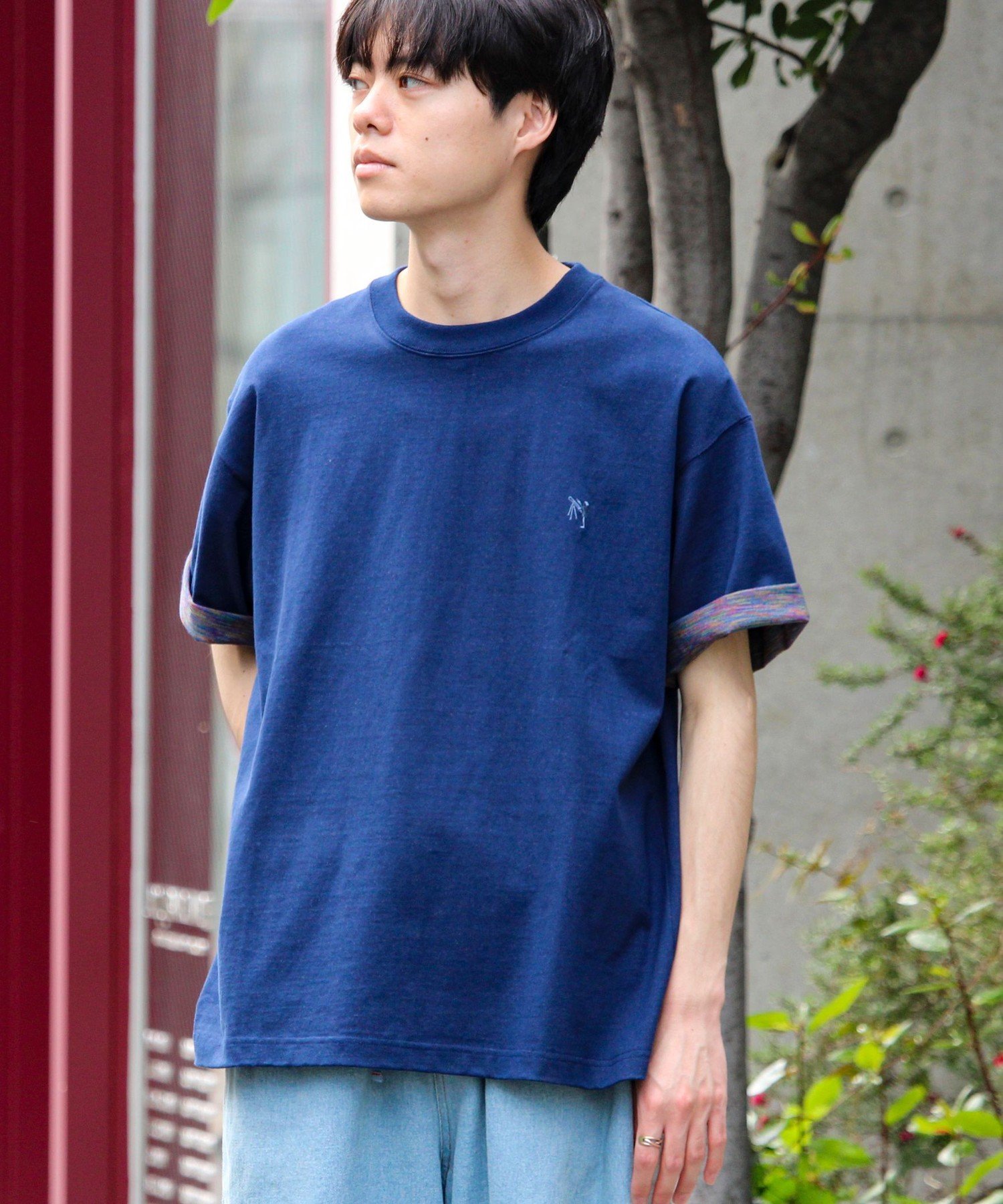 楽天市場】グラデーション tシャツ（柄ワンポイント）の通販