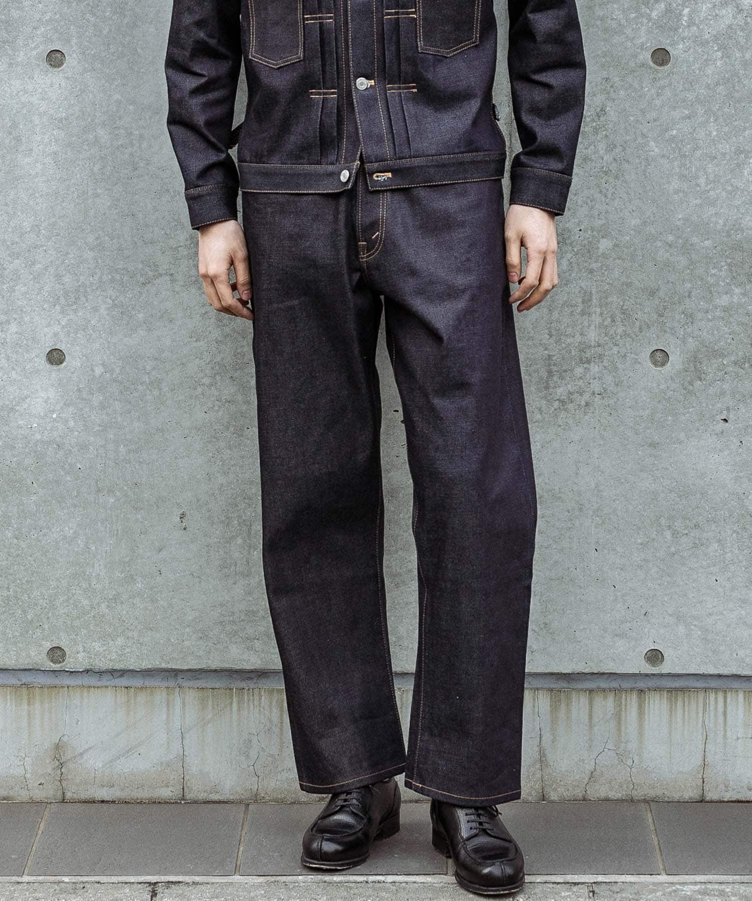 URBAN RESEARCH SHIOTA スーピマDENIM PANTSバギー#JAY アーバンリサーチ パンツ ジーンズ・デニムパンツ ブルー【送料無料】