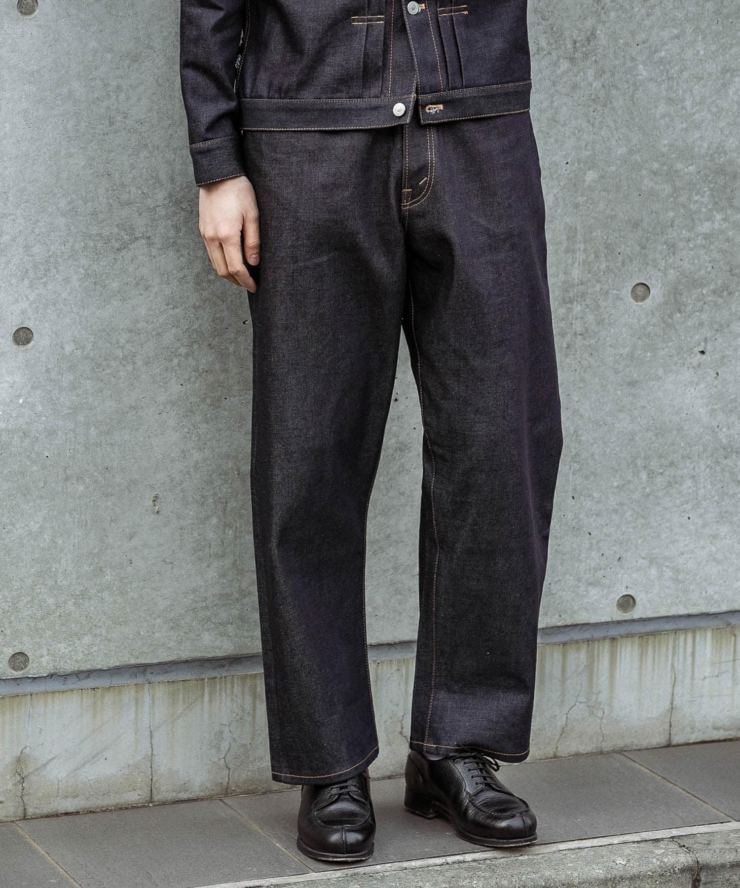 URBAN RESEARCH SHIOTA スーピマDENIM PANTSバギー#JAY アーバンリサーチ パンツ ジーンズ・デニムパンツ ブルー【送料無料】
